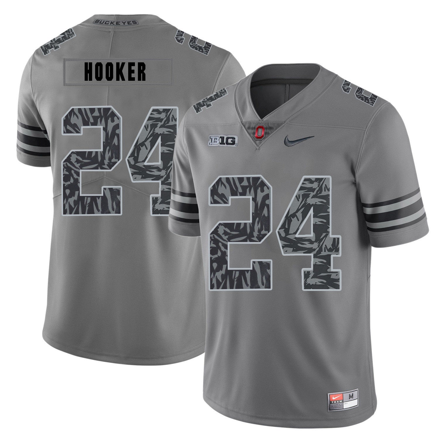 Malik Hooker 24 Pattern Dark Gray