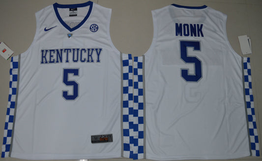 Malik Monk 5 White 2017