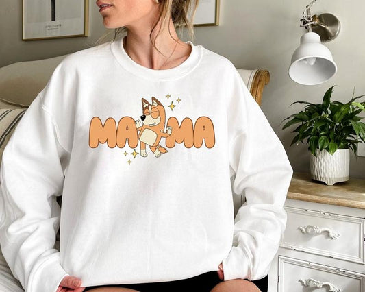 Mama Motherhood Sweatshirt Womenswear Comfortable Love T-Shirts, Hoodie | InkThreadWorks.com