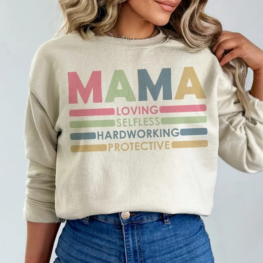 Mama Sweatshirt, Retro Mama Sweatshirt, Mothers Day Sweatshirt, Gift For Mom, Mother Day Sweatshirt T-Shirts, Hoodie
