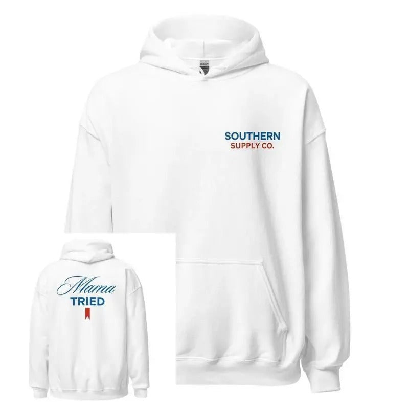 Mama Tried Hoodie, Mama DRG, Tried DRG T-Shirts, Sweatshirt | InkThreadWorks.com
