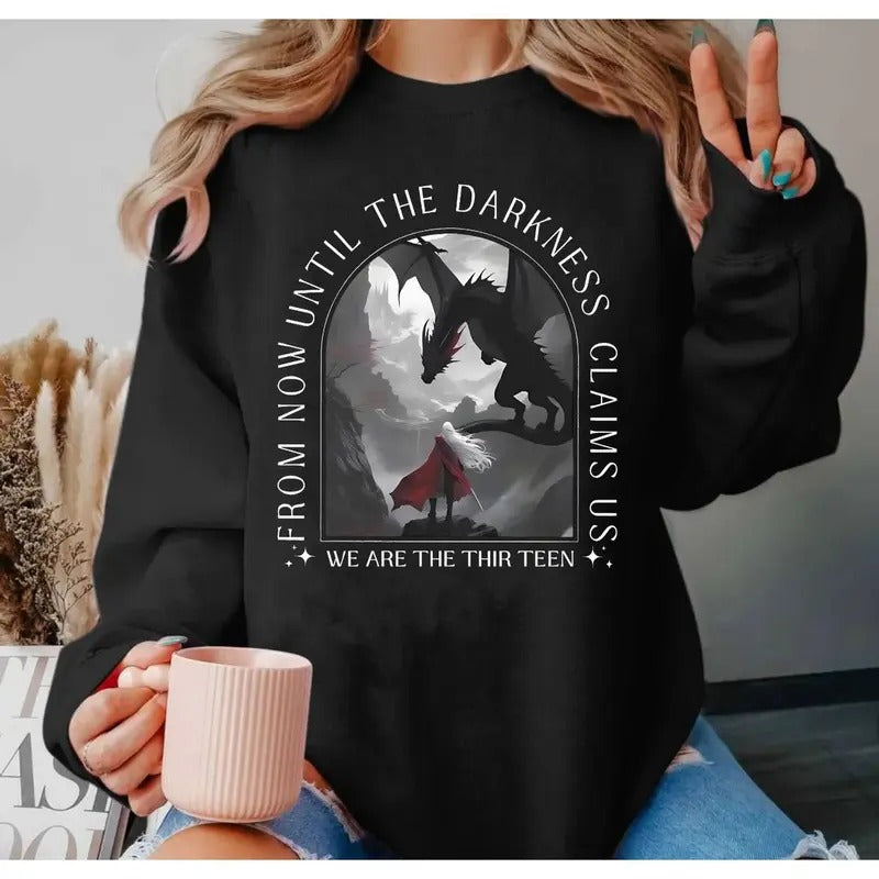 Manon Blackbeak Abraxos Throne Of Glass Shirt, Terrasen Shirt, Sarah J Maas Merch, Bookish Shirt, Unisex Sweater Pullover...