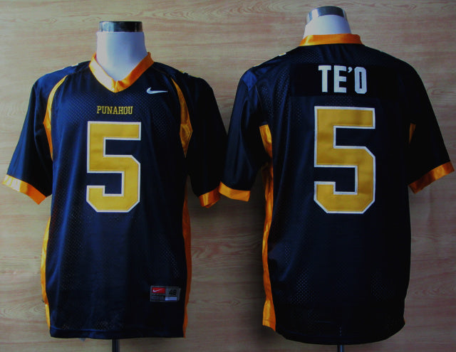 Manti Te'O #5 Blue High School Edition