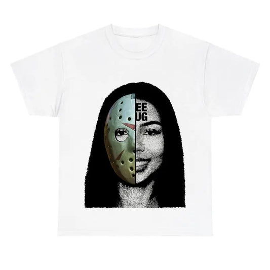 Mariah Jason Voorhees Halloween Free Thugg Graphic Tee Classic Cotton Unisex
