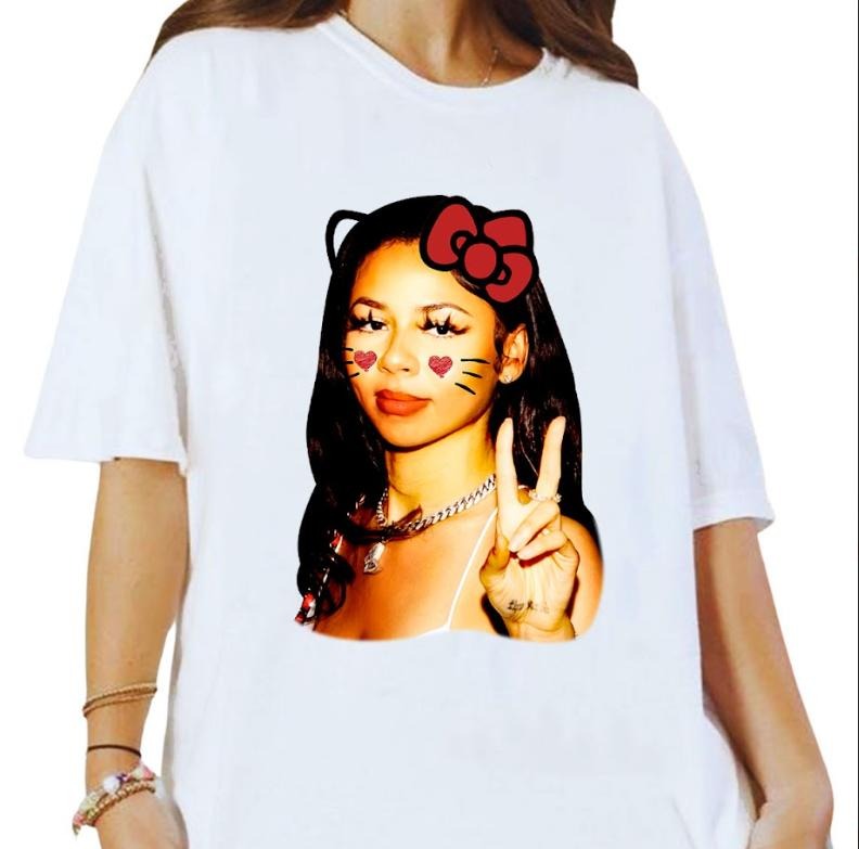 Mariah Kitty Cute Shirt Heart Tee Hoodie, Sweatshirt | InkThreadWorks.com