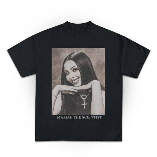 Mariah The Scientist Face Card Shirt Mariah Graphic shirt Rap Hip Hop Tee Gift for Fans Men Women