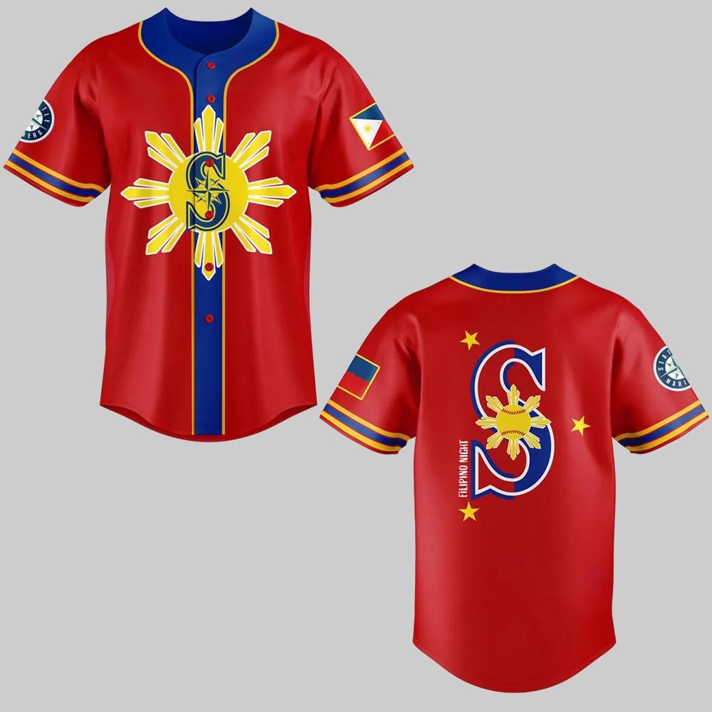 Mariners Filipino Heritage Nights Jersey 2025 - Grishko.com