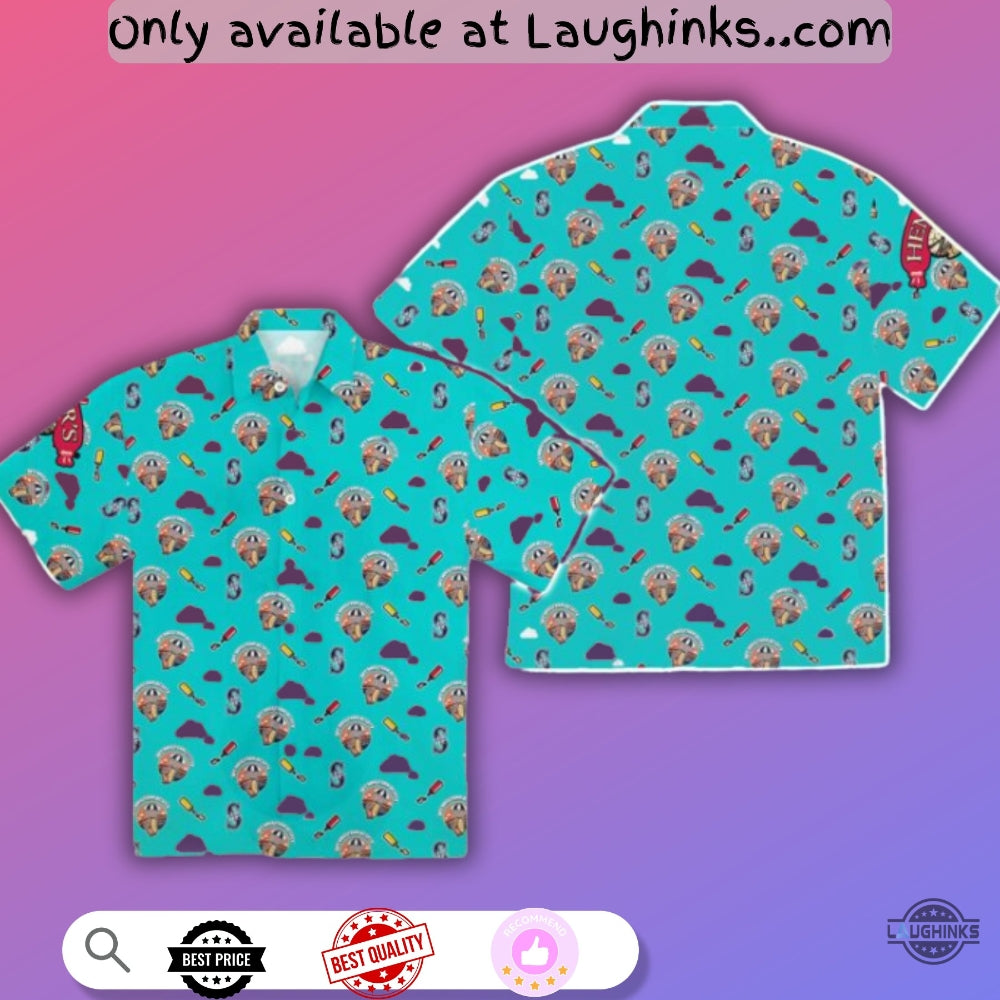 Mariners Hot Dogs From Heaven Night Hawaiian Shirt Giveaway 2025