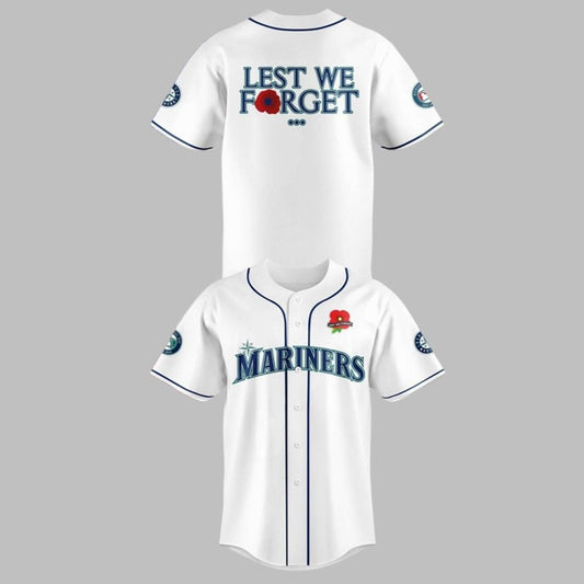 Mariners Lest We Forget Jersey 2025 - Grishko.com