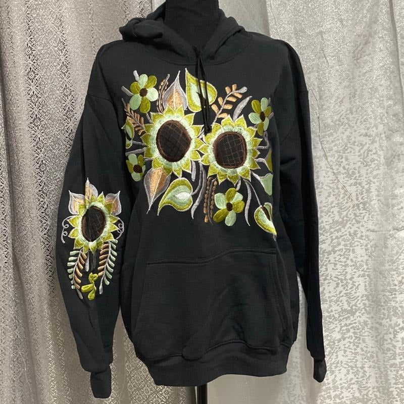 Mariposa and girasoles hoodies T-Shirts, Sweatshirt | InkThreadWorks.com