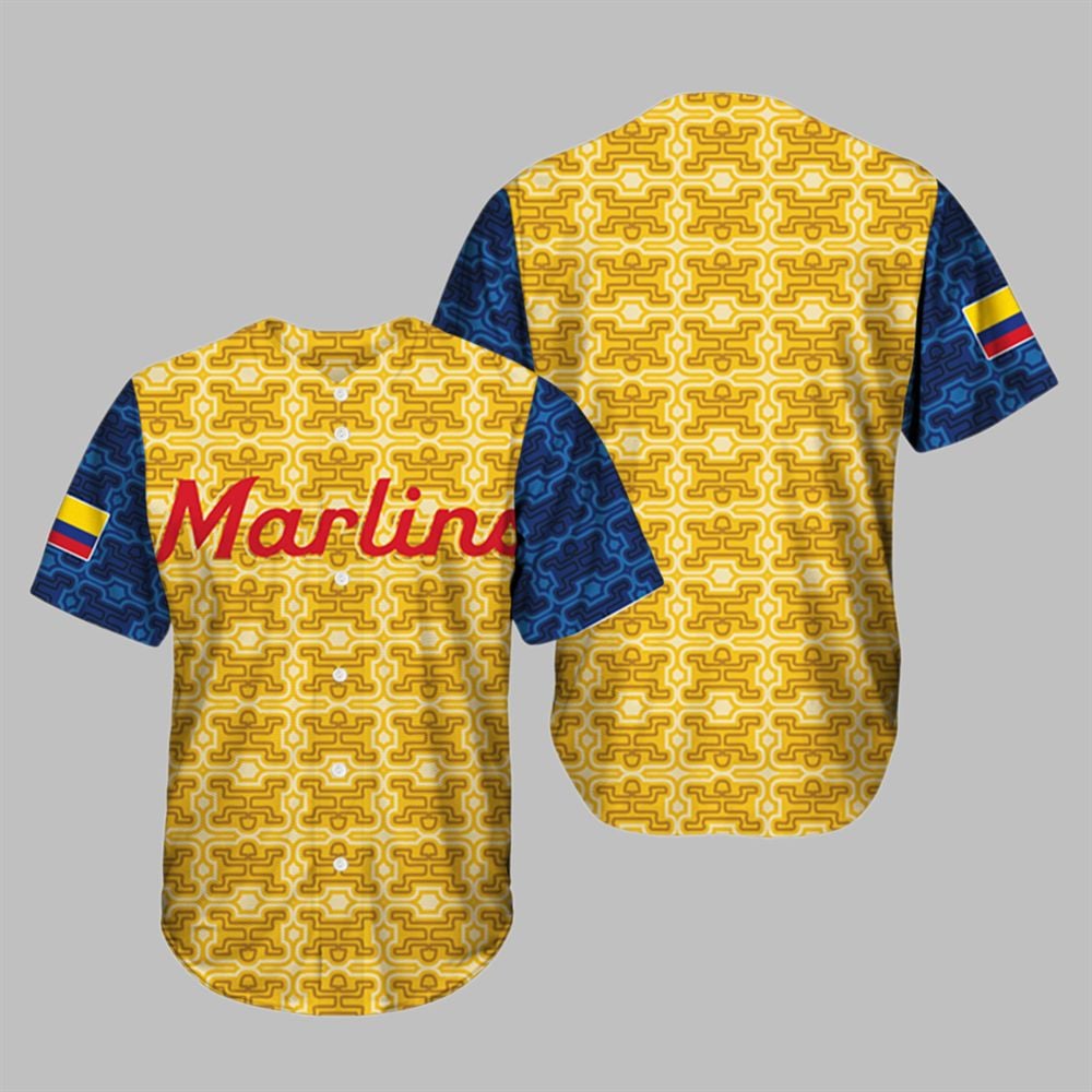 Marlins Colombian Heritage Celebration Jersey 2025 Giveaway - Grishko.com
