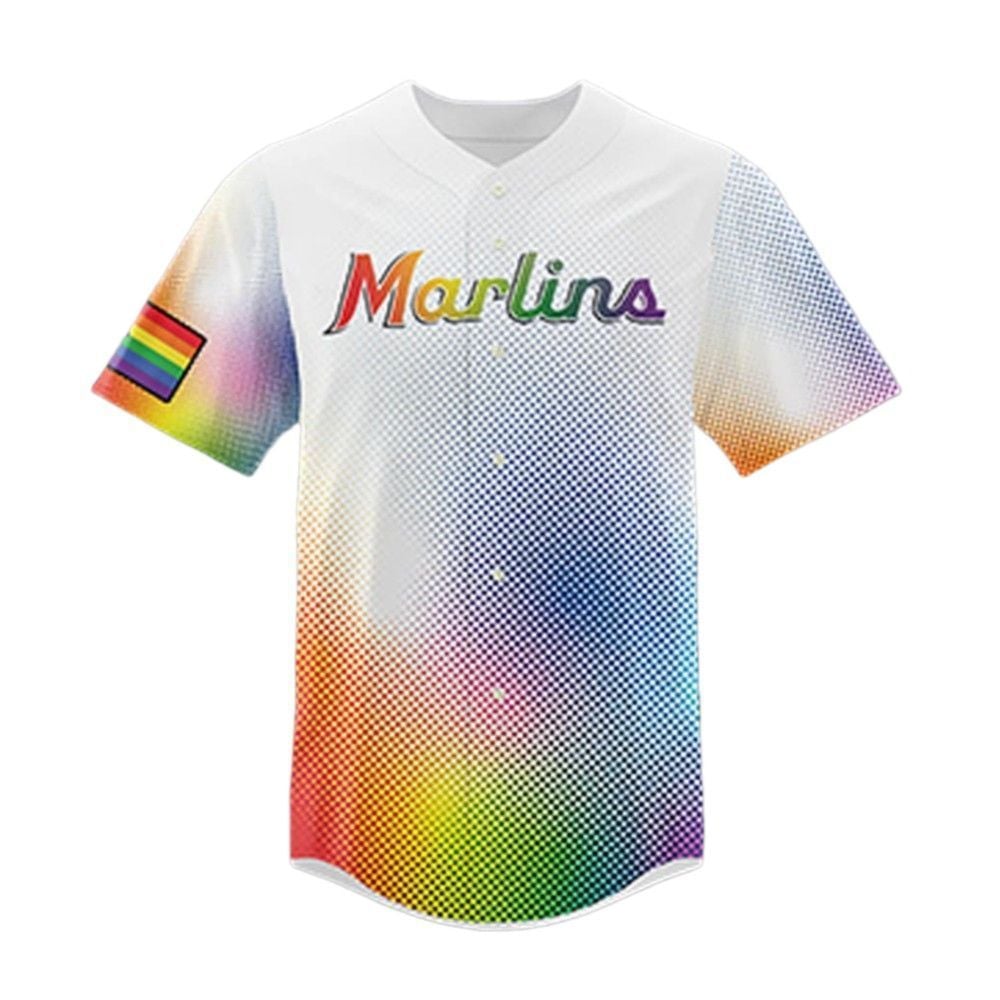 Marlins Pride At The Park Jersey 2025 Giveaway - Grishko.com