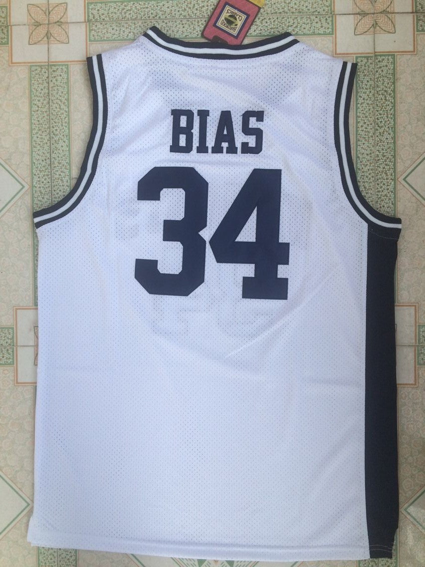 Maryland Wildcats #34 Len Bias ·34 Retro High School Style 1