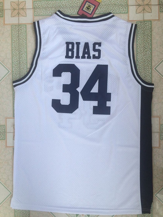 Maryland Wildcats #34 Len Bias ·34 Retro High School Style 1