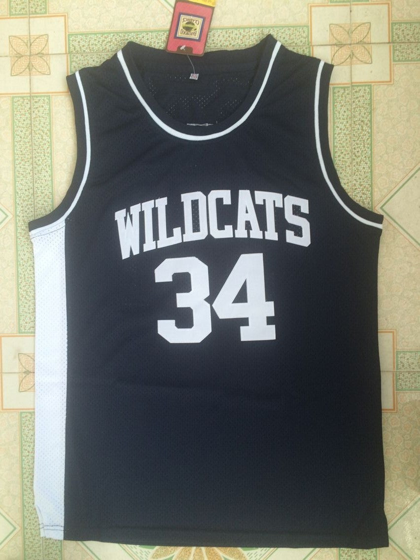 Maryland Wildcats #34 Len Bias ·34 Retro High School Style 3