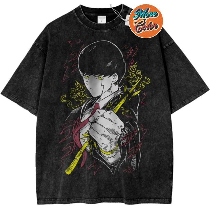 Mash Burnedead Shirt, Mashle Anime Shirts, Cotton Unisex T-shirt, Crew Neck, Size S- 3XL, Menswear Top, Womenswear Top Underwear Streetwear