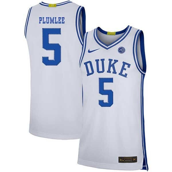 Mason Plumlee 5 White