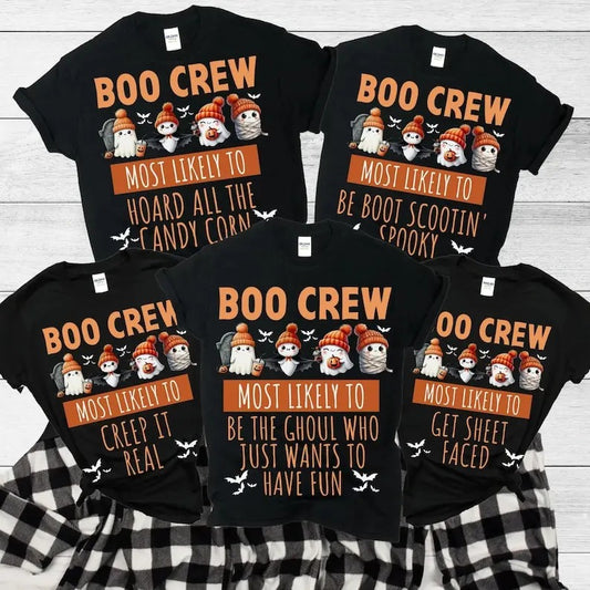 Matching Family Halloween Shirts, Family Group Halloween Shirt, Matching Halloween Outfits Shirts, Family Halloween...