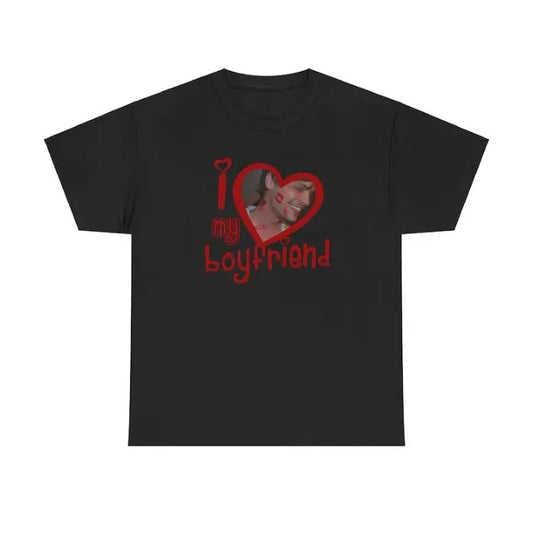 Matthew Gray Gubler Heart Shirt, I love my boyfriend shirt Menswear T-Shirt Hoodie, Sweatshirt | InkThreadWorks.com