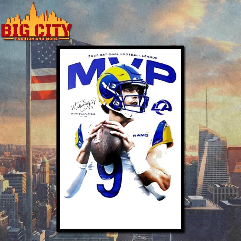Matthew Stafford Mvp 2025 National Football League Signature Shirt
