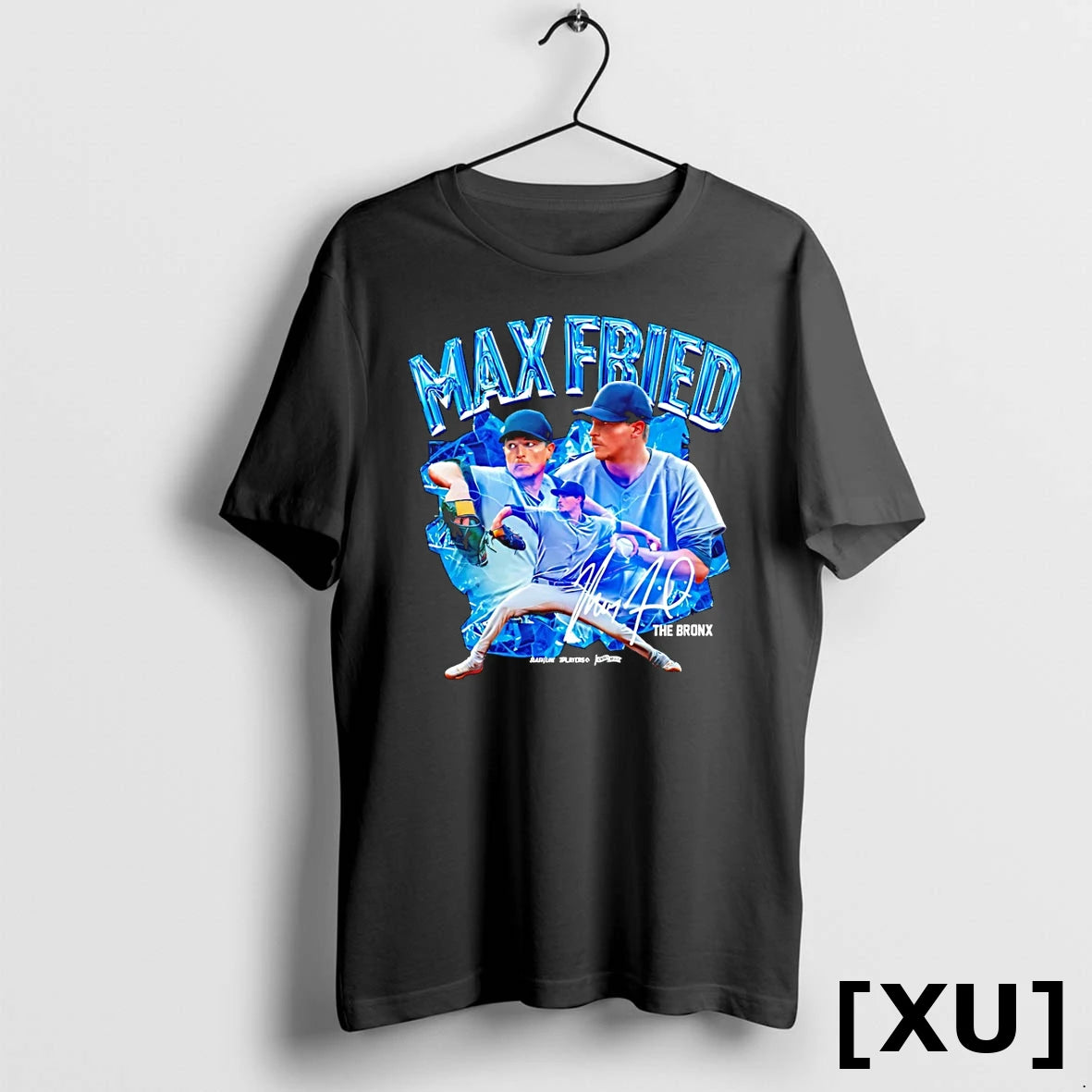 Max Fried New York Yankees Player Collage Signature Tshirts Sweater