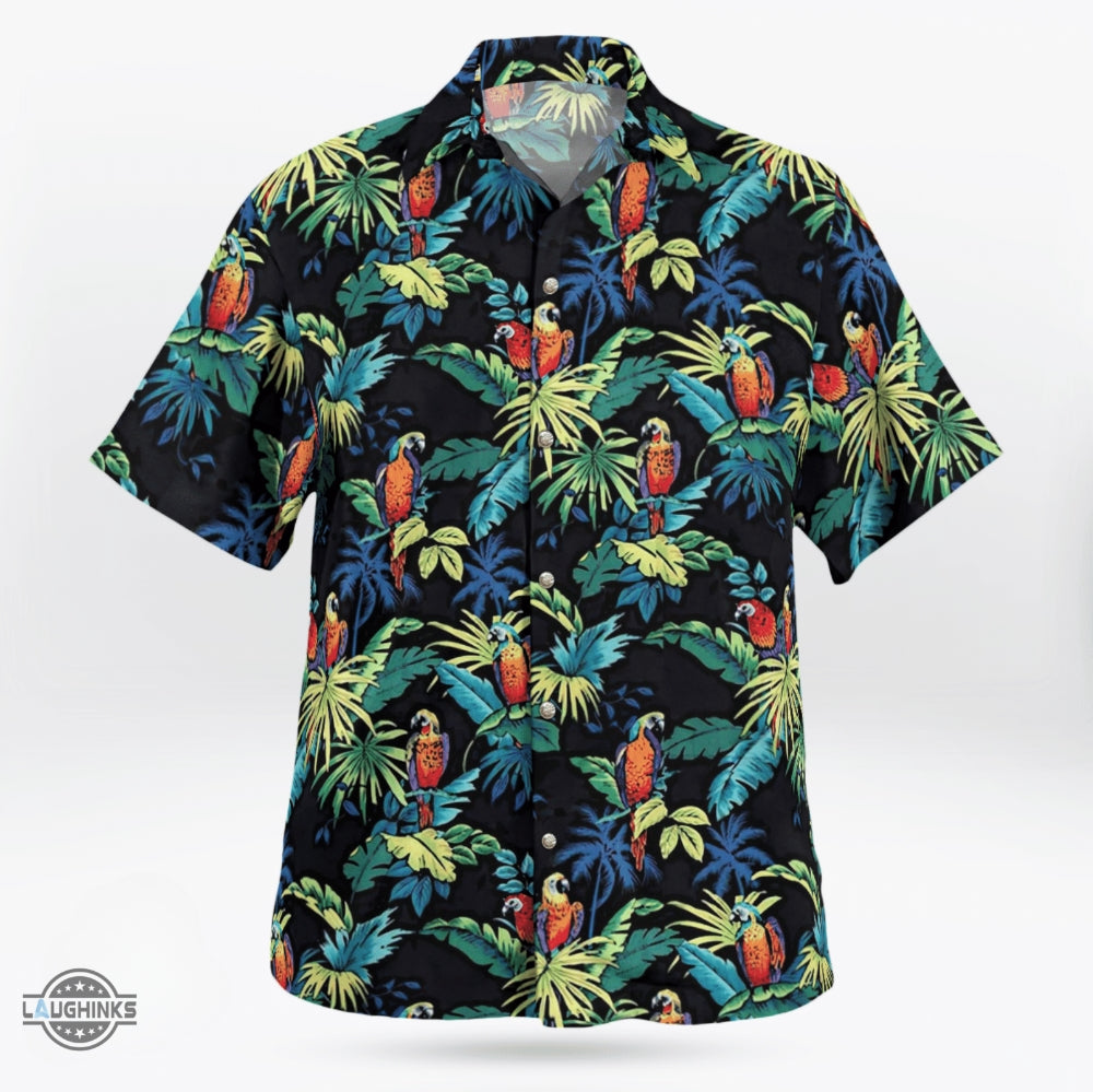 Max Payne 3 Hawaiian Shirt And Shorts Gta Gaming Tropical Parrots Max Payne Cosplay Summer Aloha Shirt Video Game Xbox Ps3 Ps4 Button Up Shirts NEW
