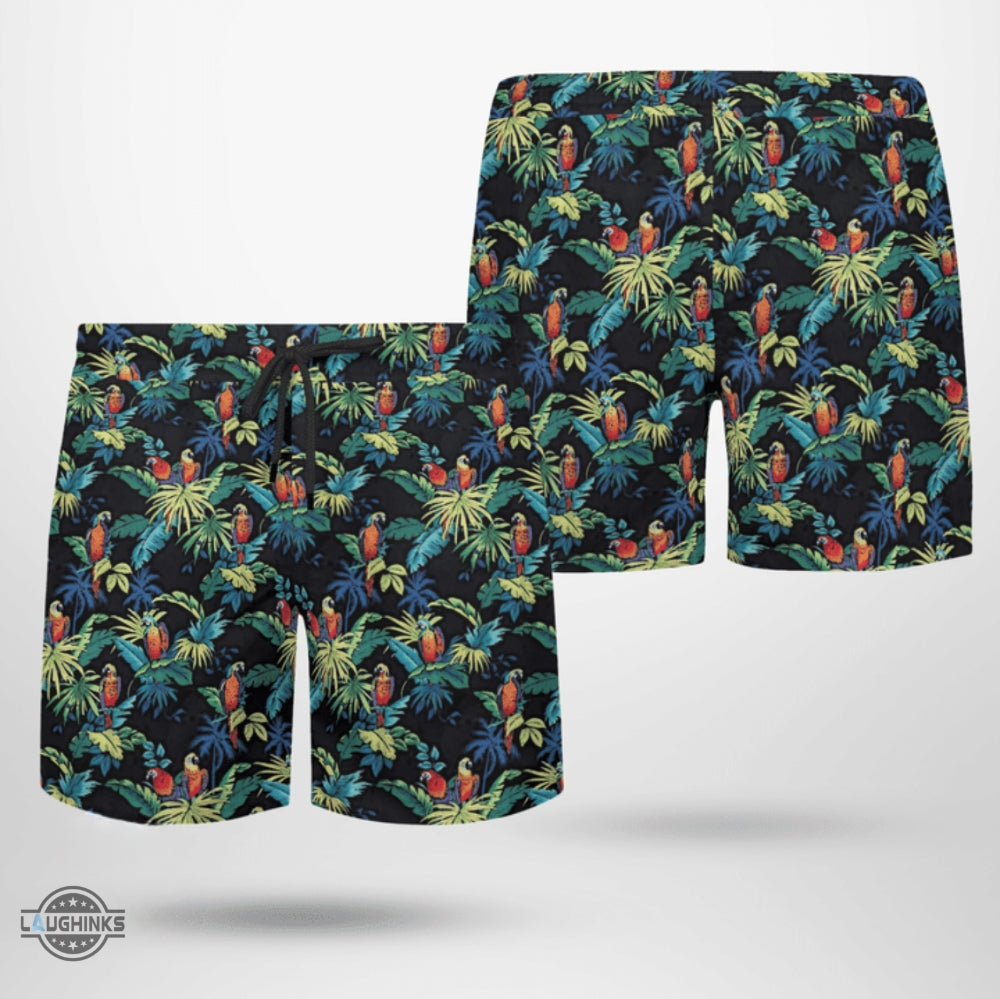 Max Payne 3 Hawaiian Shirt And Shorts Gta Gaming Tropical Parrots Max Payne Cosplay Summer Aloha Shirt Video Game Xbox Ps3 Ps4 Button Up Shirts NEW