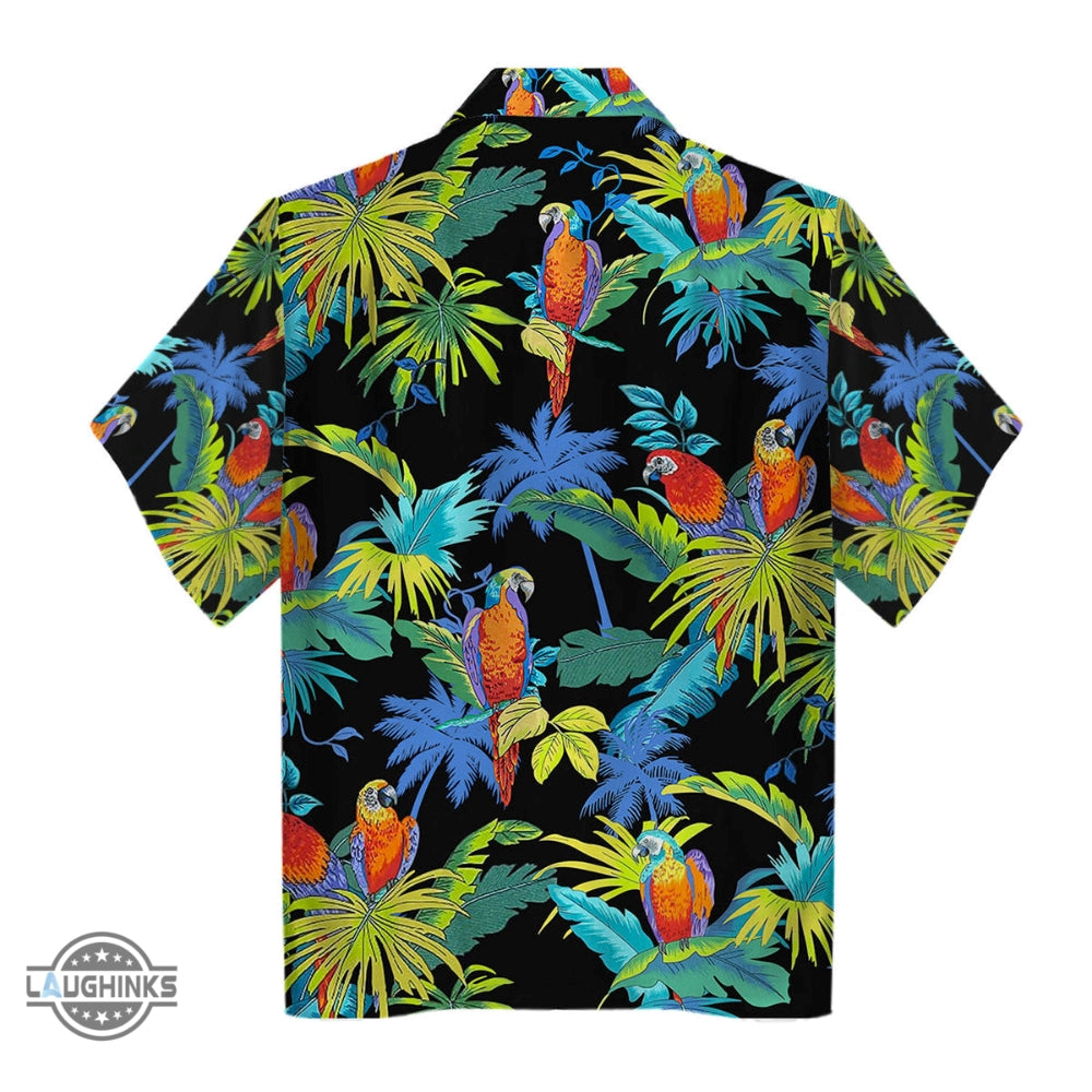Max Payne Hawaiian Shirt And Shorts Jungle Parrots By Max Payne Outfit Xbox Max Payne 3 Aloha Summer Beach Shirts Cosplay Button Up Shirt Gift For Gamers