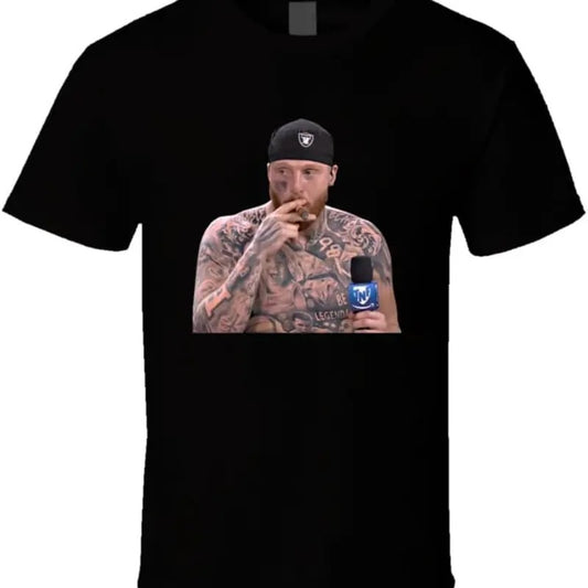 Maxx Crosby Cigar Football Fan T Shirt Hoodie, Sweatshirt | InkThreadWorks.com