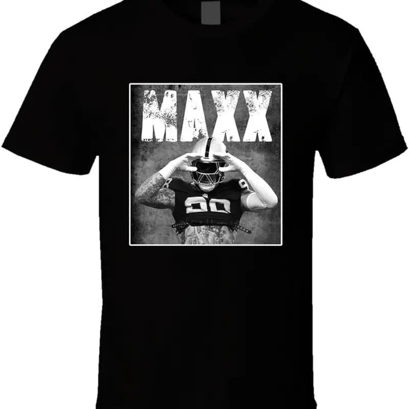 Maxx Crosby T Shirt Hoodie, Sweatshirt | InkThreadWorks.com