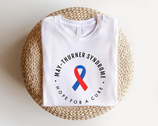 May-Thurner Syndrome Awareness Shirt, Hope For A Care T-shirt, Turner Survivor Gift Tee, Warrior Short Sleeve, Support...