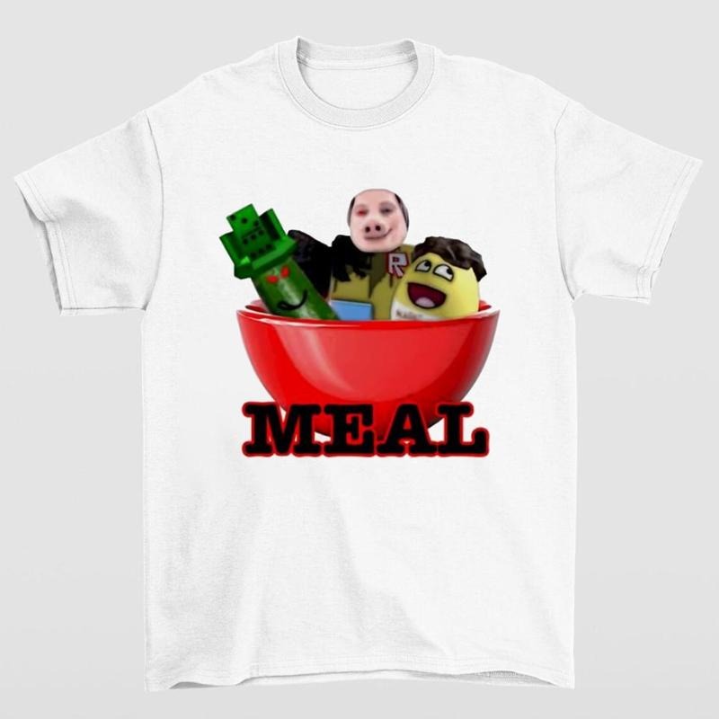 Meal Shedletsky John Pork and Cucumber Graphic Tee Featuring Bold and Quirky Humor