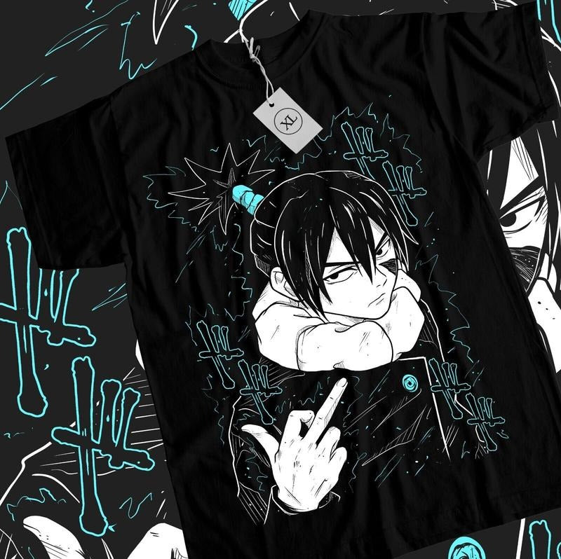 Mechamaru T-Shirt S-4XL Jujutsu Kaisen Kokichi Muta Anime Manga Anime Shirt Tshirt S-4XL Hoodie, Sweatshirt