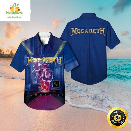 Megadeth Rust In Peace Hawaiian Shirt Band Merch