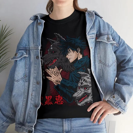 Megumi T Shirt Jujutsu Kaisen Anime Clothing Cosplay Manga Japanese Tee Unisex Full Size Hoodie, Sweatshirt