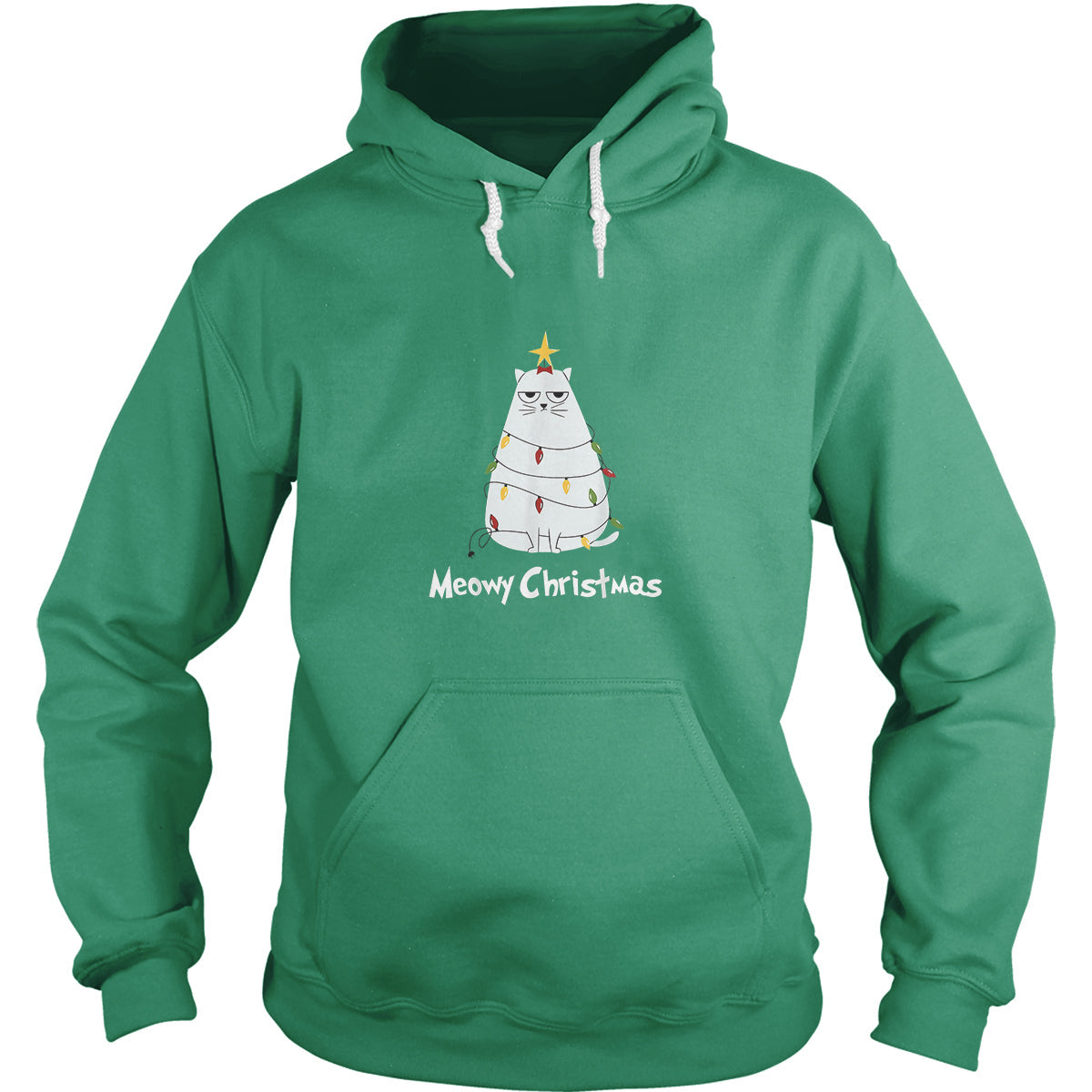 Meow Christmas Hoodie