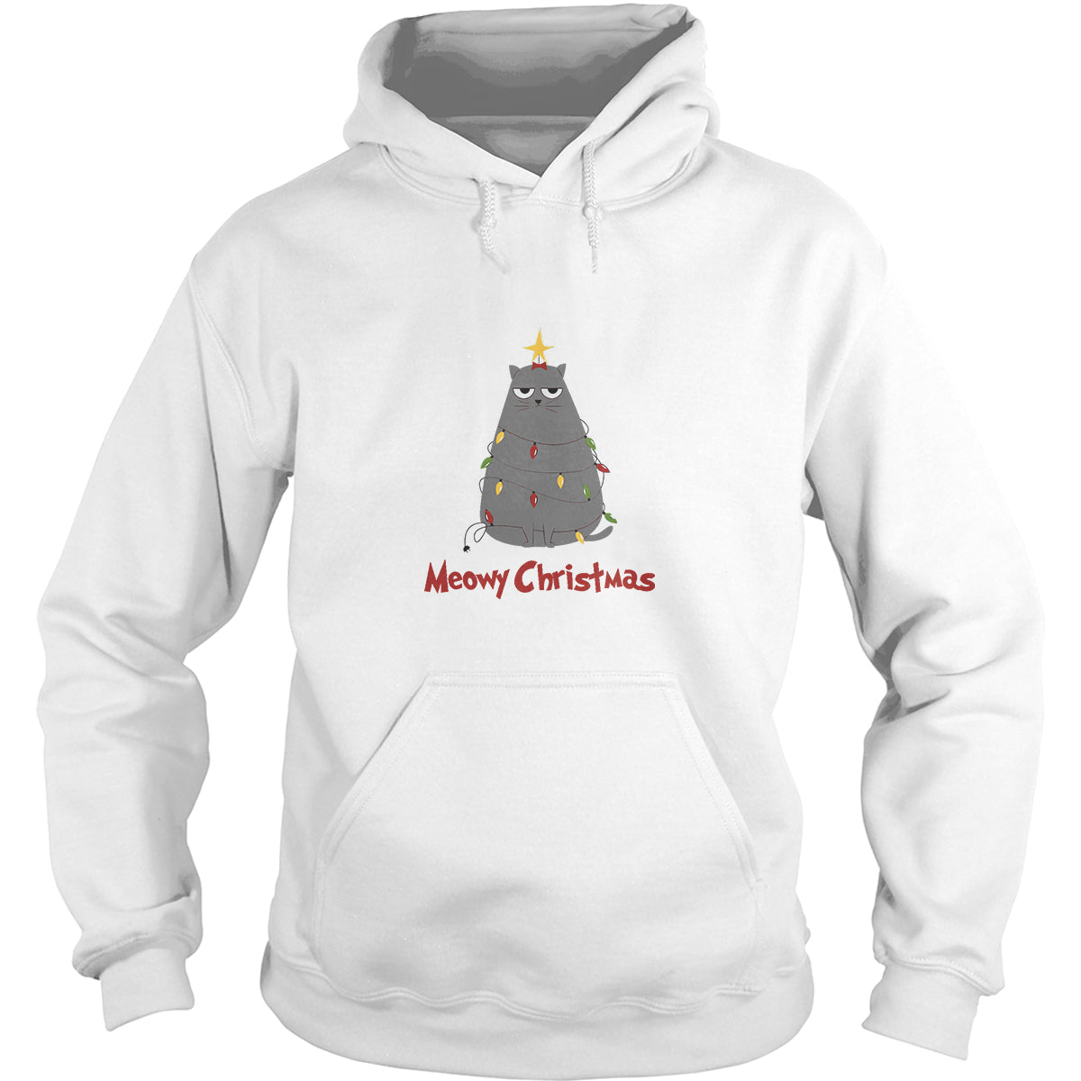 Meow Christmas Hoodie