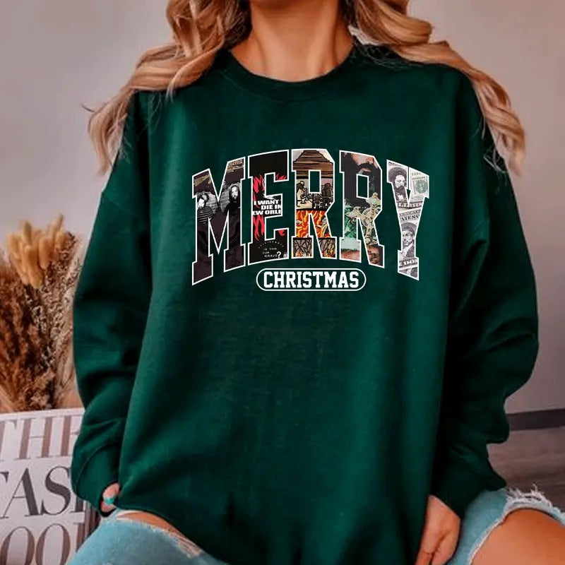 Merry Christmas The Boys Shirt, Ruby Scrim Grey Tour 2024 Shirt, Boys Shirt Gift For Fansstyle{n002}4