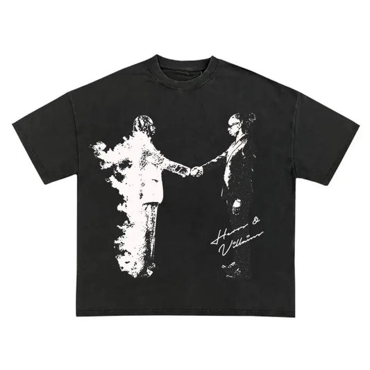 Metro Boomin "Heroes & Villains" Garment Dyed T Shirt Hoodie, Sweatshirt | InkThreadWorks.com