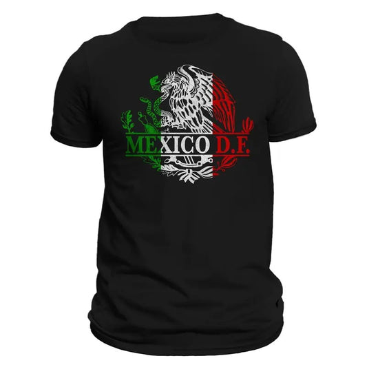 Mexico D.F. Mexico Eagle Emblem Mexican T-Shirt Hoodie, Sweatshirt | InkThreadWorks.com