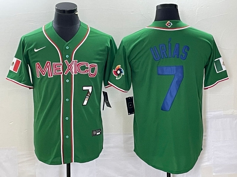 Mexico 2023 World Cup #7 Julio Urías 2023 World Cup Style 17