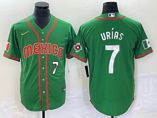 Mexico 2023 World Cup #7 Julio Urías 2023 World Cup Style 3