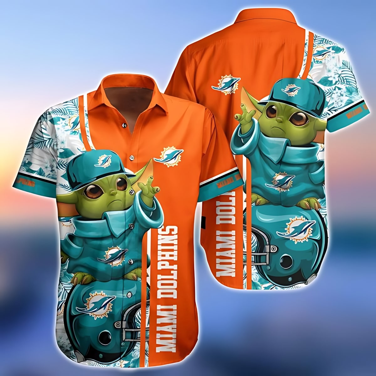 Miami Dolphins Hawaiian Shirt Champion’s Star Design 345849
