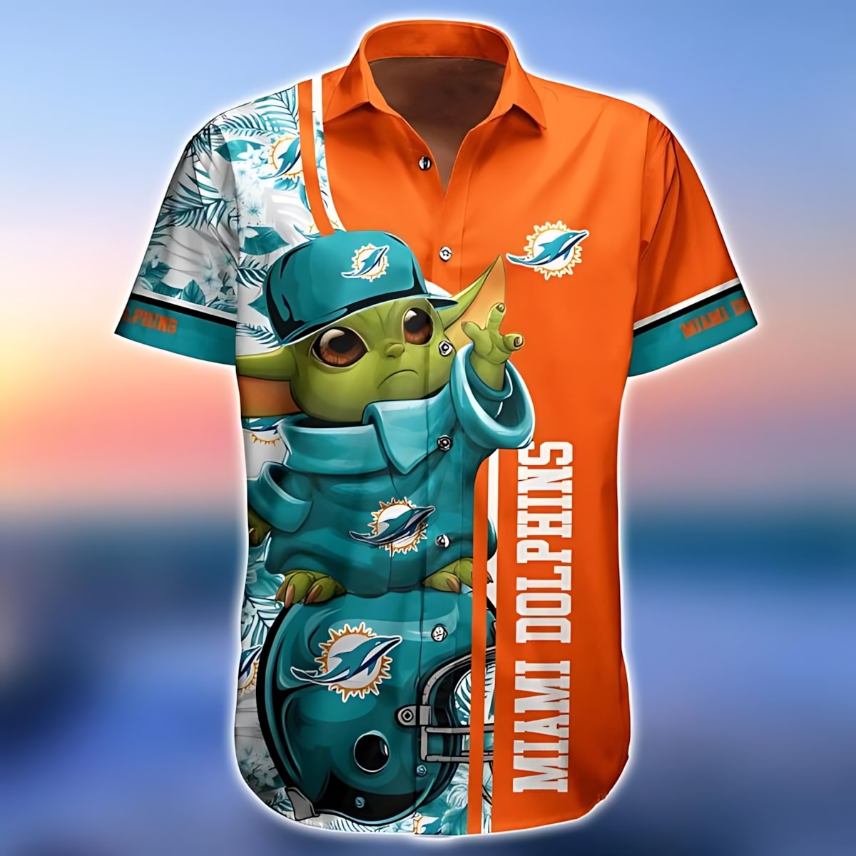 Miami Dolphins Hawaiian Shirt Champion’s Star Design 345849