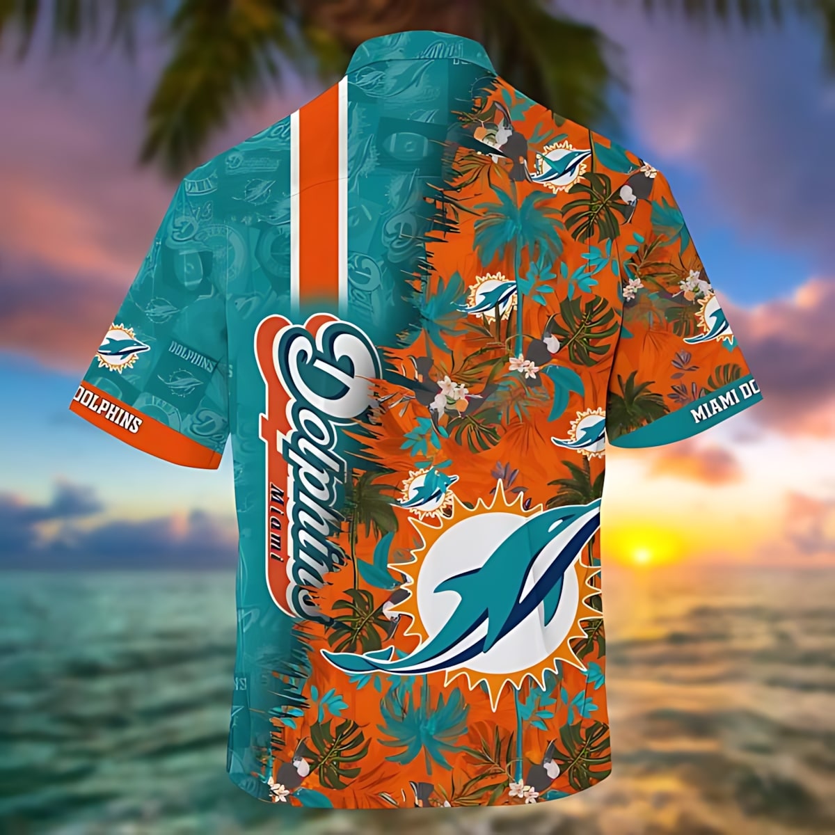 Miami Dolphins Hawaiian Shirt Island Spirit Design by