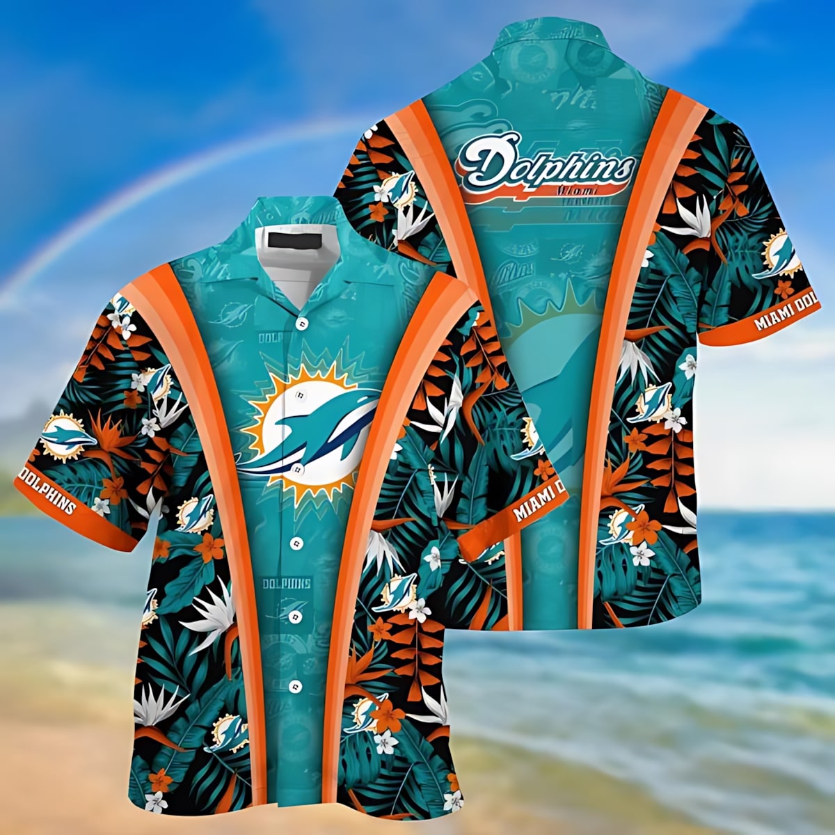 Miami Dolphins Hawaiian Shirt Island Vibe 551943
