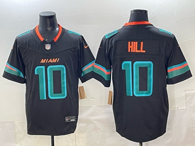 Miami Dolphins #10 Tyreek Hill Dolphins Retro 5 Edition