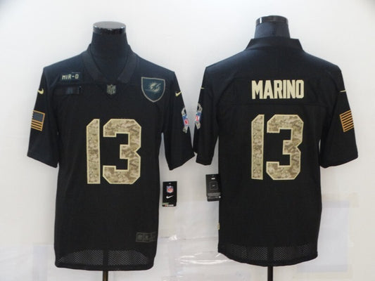 Miami Dolphins #13 Dan Marino 20 Salute 616