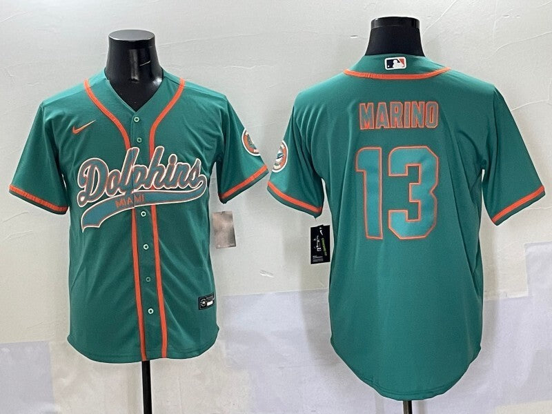 Miami Dolphins #13 Dan Marino Dolphins Collaboration