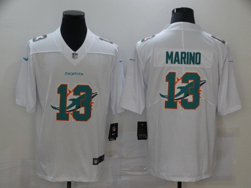 Miami Dolphins #13 Dan Marino White Shadow 657